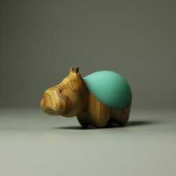 Duo Hippopotamus Sculpture - 17 - thumbnail 2
