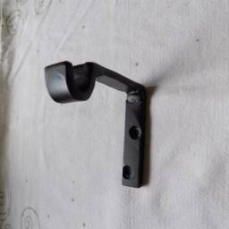Curtain Rail Set-Upwrought Iron - Forged Steel Hand Crafted in Uk...free Fitting Kit - thumbnail 3