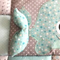 Baby Blanket, Quilt, Patchwork Play Mat, Children's Blanket. Available For Immediate Delivery Alterations At No Extra Charge - thumbnail 3