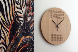 Birthday Gift Minimalist Wall Clock Gifts For Friends Large Mom Modern Wooden Clocks Dad - thumbnail 1