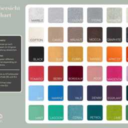 Felt Organizer - Wall For Office/Home Office 35 X 42 cm 36 Colors Sustainable Vegan Fair - thumbnail 4