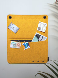 Felt Organizer - Wall For Office/Home Office 35 X 42 cm 36 Colors Sustainable Vegan Fair