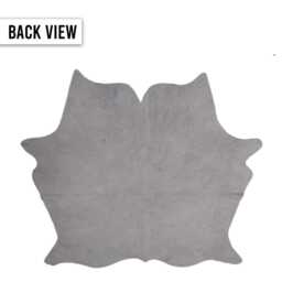 Dark Brown & White Cowhide Rug Rustic Hair-On Leather Area Rug - 78 X 66 Inches - thumbnail 4