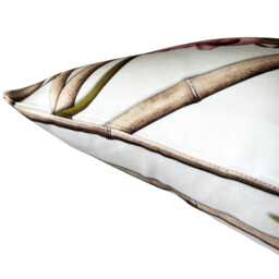 Christian Lacroix Fretwork Garden Azur Ivory Cushion Cover - thumbnail 2