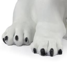 English British Bulldog, White, Dog Natural Size Statue, Limited Edition, Artdog - thumbnail 2
