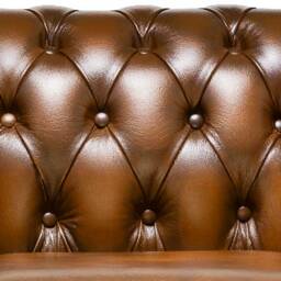 Chesterfield Real Leather Two Seater Sofa Antique - 4 Colours - thumbnail 4