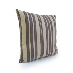 Light Gray & Gray Striped Decorative Throw Pillow Covers, Cushion Cover, Pillowcase, Accent Pillow, Cotton Blend, Decor, Farmhouse Pillows - thumbnail 2