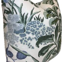 Thibaut Meadow Sojourn Collection Lavender & Blue Double Sided Cushion Cover Pillow Cover - thumbnail 3