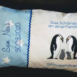 "Cuddly Pillow ""Penguin Family" - thumbnail 4