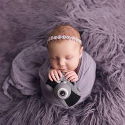 Hand-Felted Newborn Music Props Toy, Felted Microphone Toy, Needle Camera Toy, Newborn Photography Props, Newborn Photo - thumbnail 2