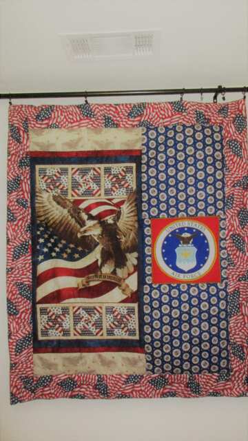 Air Force & American Eagle Throw - image 1