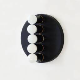 Vanity Light Mid Century Modern Black Wall Sconce Lighting Minimalist Lamp Bedside Kitchen Lights - thumbnail 3