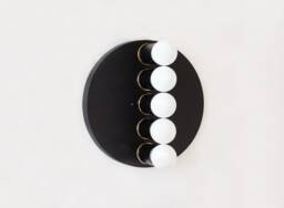 Vanity Light Mid Century Modern Black Wall Sconce Lighting Minimalist Lamp Bedside Kitchen Lights - thumbnail 1