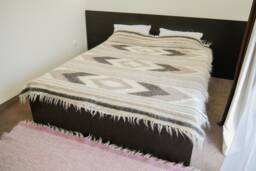 Hand Woven Wool Coverlet Carpathian Throw Blanket, King/Queen Size - thumbnail 1