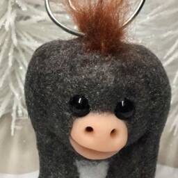 Ooak Nestor The Long Eared Donkey Ornament By Aaron Matthies - thumbnail 3