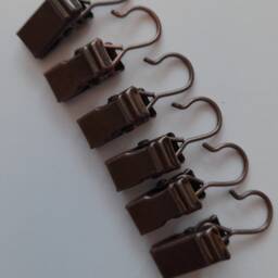 Antique Copper Curtain Clips Housewarming Gift New Home House Warming Night Day - Pack Of 20 - thumbnail 3