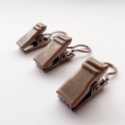 Antique Copper Curtain Clips Housewarming Gift New Home House Warming Night Day - Pack Of 20 - thumbnail 2