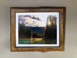 Live Edge Wood Picture Frame Home Decor Wall Hangings Natural 11x14 Inch - thumbnail 1