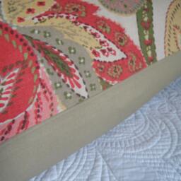 Floral.greens.olive.pink.gold.reds.whites.creams.khaki.taupe.fall.summer.spring Decor.pillow Covers.slip Covers - thumbnail 2