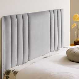 Plush Velvet Wall Mounted Headboard - Tacco Design, UK Sizes