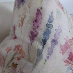 Voyage Ilinizas Poppy Country Floral Fabric Cushion Cover Home Meadow Flowers For Couch Sofa Statement - thumbnail 3