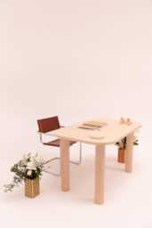 Natural Sequoia Desk Or Dining Table