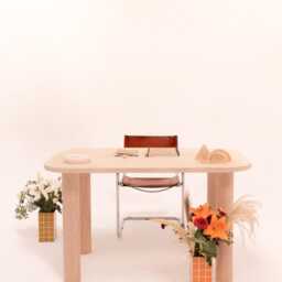 Natural Sequoia Desk Or Dining Table - thumbnail 3