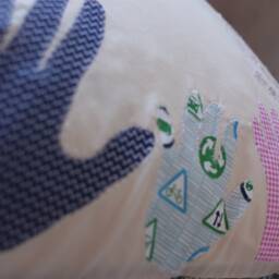 Handprint Memory Cushion - thumbnail 4