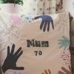 Handprint Memory Cushion - thumbnail 2