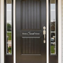 Home Sweet Front Door - Entryway Or Wall Vinyl Decal Sticker - Great Gift Idea/Decor - thumbnail 2