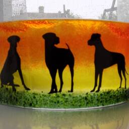 "Beautiful Glass Fused ""Great Dane" - thumbnail 4