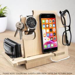 Anniversary Gift, 10 Th Anniversary, 10 Year Anniversary, 2nd Gift, Gift For Men, Two Anniversary, Docking Station - thumbnail 2