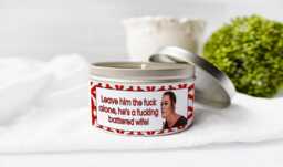 Vanderpump Pump Rules Leave Schwartz Alone Candle Tom Sandoval 8Oz 16Oz - thumbnail 1