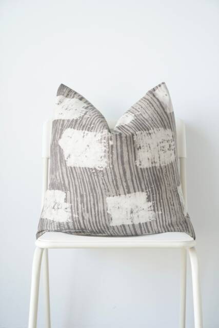 Block Print Pillow Cover Ethnic Indian Batik Textile, 20 - image 1