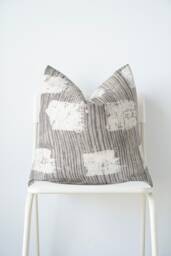 Block Print Pillow Cover Ethnic Indian Batik Textile, 20 - thumbnail 1