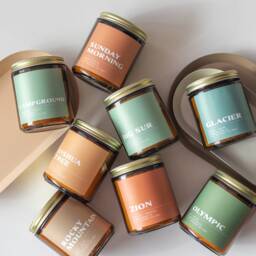 Big Sur Candle I Non-Toxic Soy Wax Jar Vegan Gift California - thumbnail 2