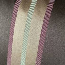 399. Handmade Ashley Wilde Aubergine Stripe Jacquard Cushion Cover. Various Sizes - thumbnail 2