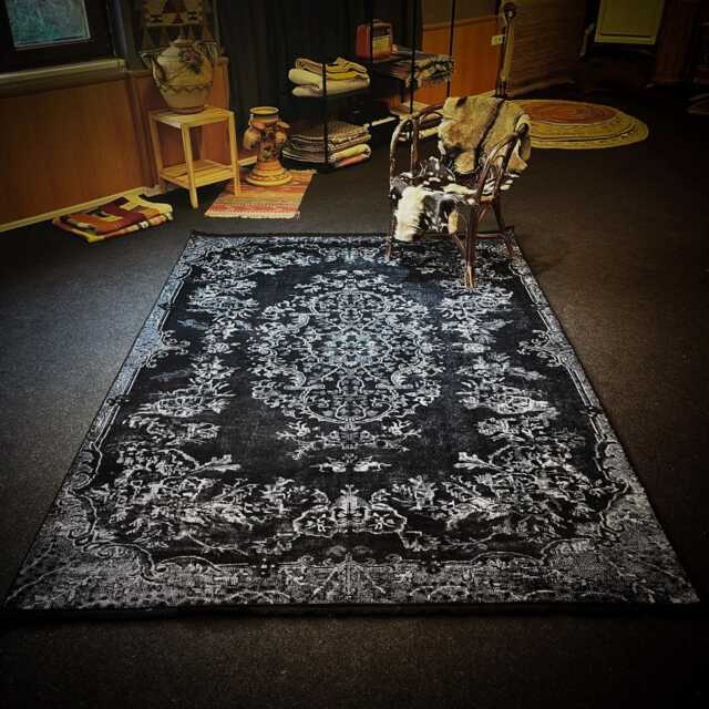 Handwoven Gothic Style Rug Vintage Inspired, Non-Slip & Machine Washable - image 1