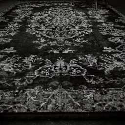 Handwoven Gothic Style Rug Vintage Inspired, Non-Slip & Machine Washable - thumbnail 3