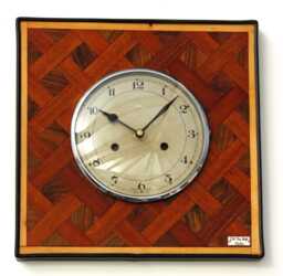 Wooden Wall Clock - New 28cm Handmade Upcycled Country Unique Gift Off The Clocks