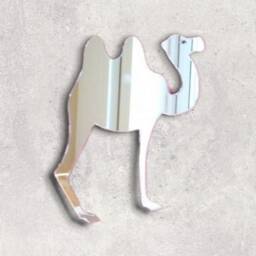 Camel Acrylic Mirror Wall Art Engraved Options - thumbnail 2