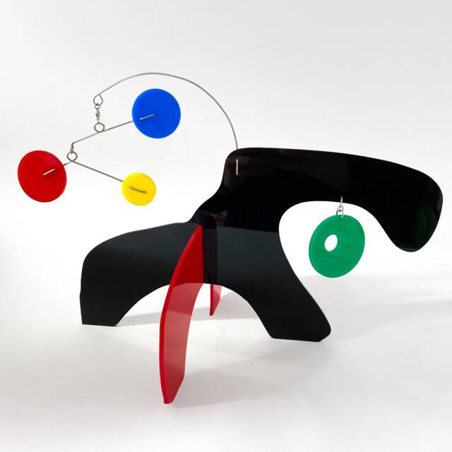 Kineticats Modern Turtle Stabile Art Sculpture - Christmas Gift Idea Animal For Her Mod Abstract Stabiles - image 1