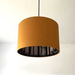 "Lampshade ""In The Forest-Ochre" - thumbnail 2