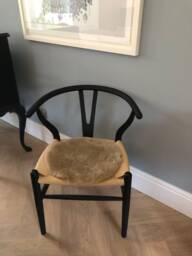 Sheepskin Seat Pad, Home Office, Office Decor, Desk Chair, Working From - thumbnail 1