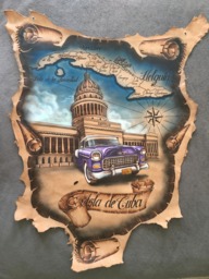 Handmade Leather Wall Art/Tapestry/Decoration/Car/Auto