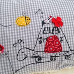 "Personalized Cuddly Pillow ""So Happy Together" - thumbnail 3