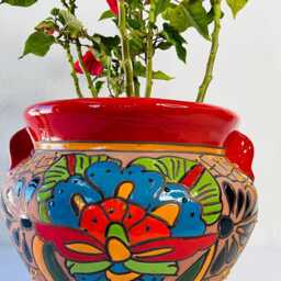 Talavera Flower Pot - thumbnail 4