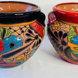 Talavera Flower Pot - thumbnail 2