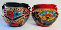Talavera Flower Pot - thumbnail 1