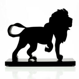Lion Sculpture Cast in Resin By Jason Oliva Art Print Painting Gift Statue Animal Wildlife - thumbnail 3